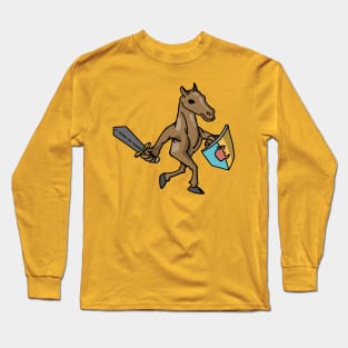 Cinnamon, Warrior of the Plains Long Sleeve T-Shirt